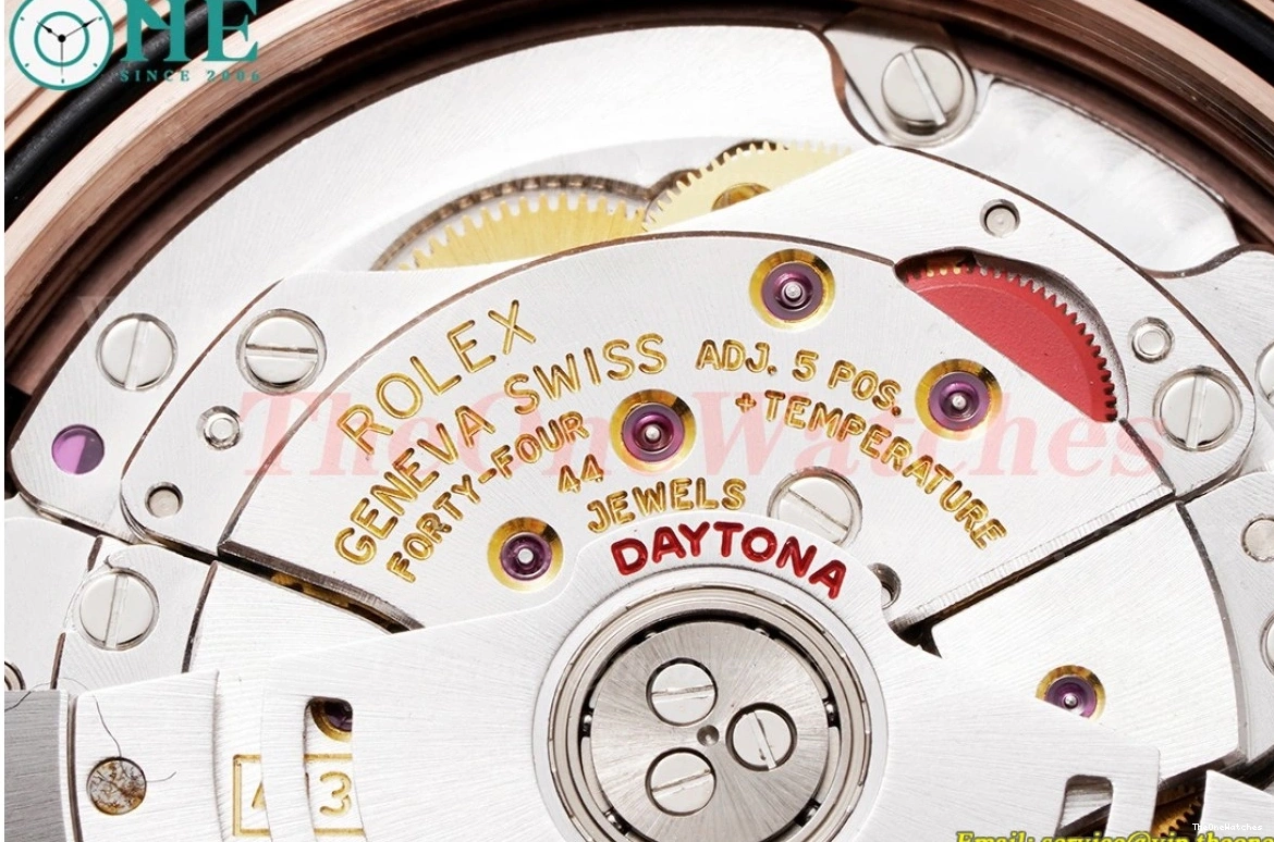 116515 Black RG KING Stk RU SA4130 40mm Daytona 0408